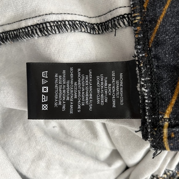 Urban Outfitters Spider Web Print Ruched V-Front Pant  26 - Picture 12 of 14